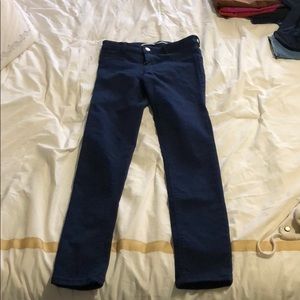 Zara navy blue jeans